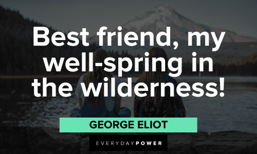 George Eliot Quotes about friends