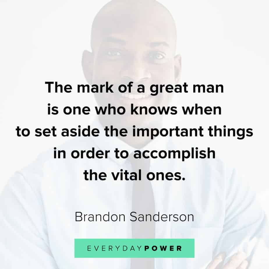 Good Man Quotes about greatness