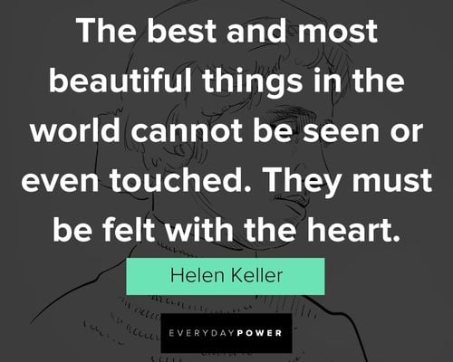 special helen keller quotes