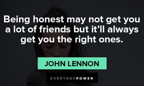 Honesty Quotes about friends