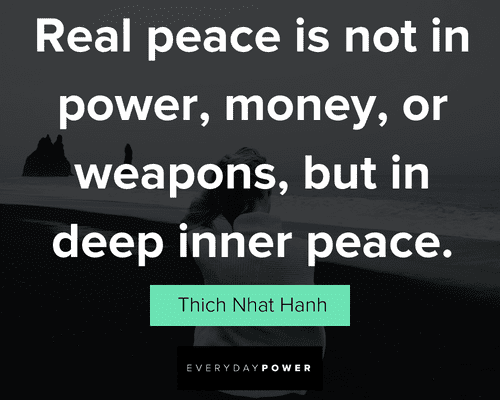 real peace quotes