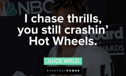 Juice WRLD quotes and rhymes