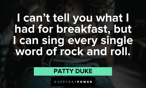 Rock & Roll quotes about singing