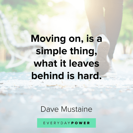 Breakup Quotes about moving on