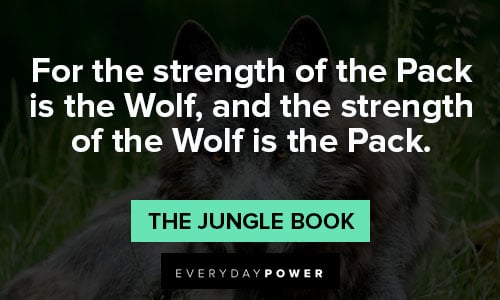 Inspirational Disney Quotes About Wolfs