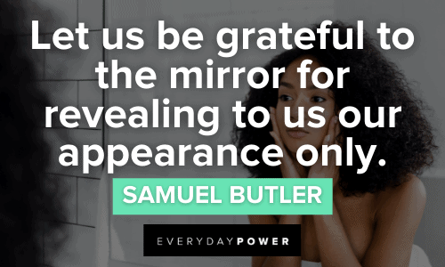 Mirror Quotes about gratitude