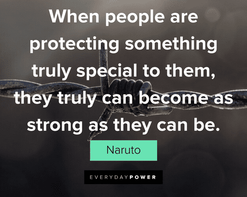 Naruto Quotes About Protection
