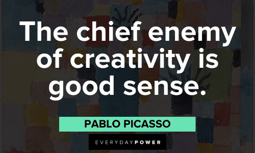 Pablo Picasso Quotes about creativity