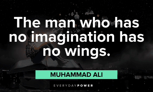 Sports Quotes about imagination
