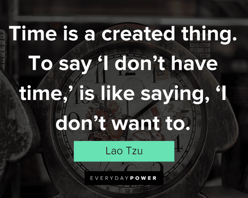 time quotes about time is a created thing