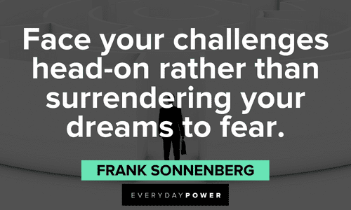 Challenge quotes about fear