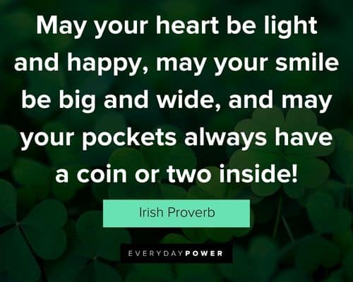 Wise and inspirational Irish quotes