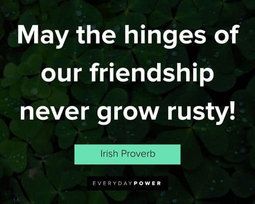 Irish Quotes on Friendship