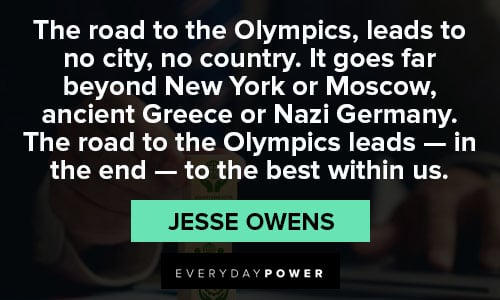  More jesse owens quotes