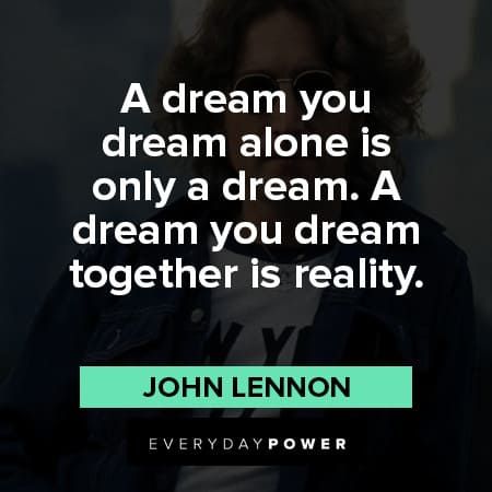 John Lennon Quotes on dream