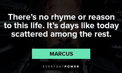 John Wick quotes about rhyme of life