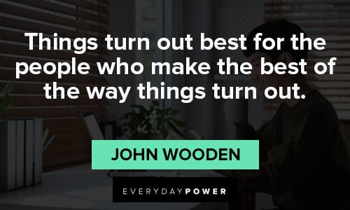 Classic john wooden quotes