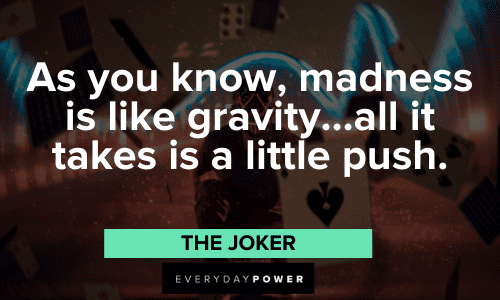 thoughtful Joker Quotes
