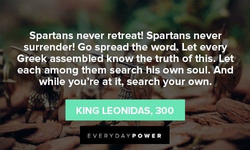 Spartan Quotes about Surrender