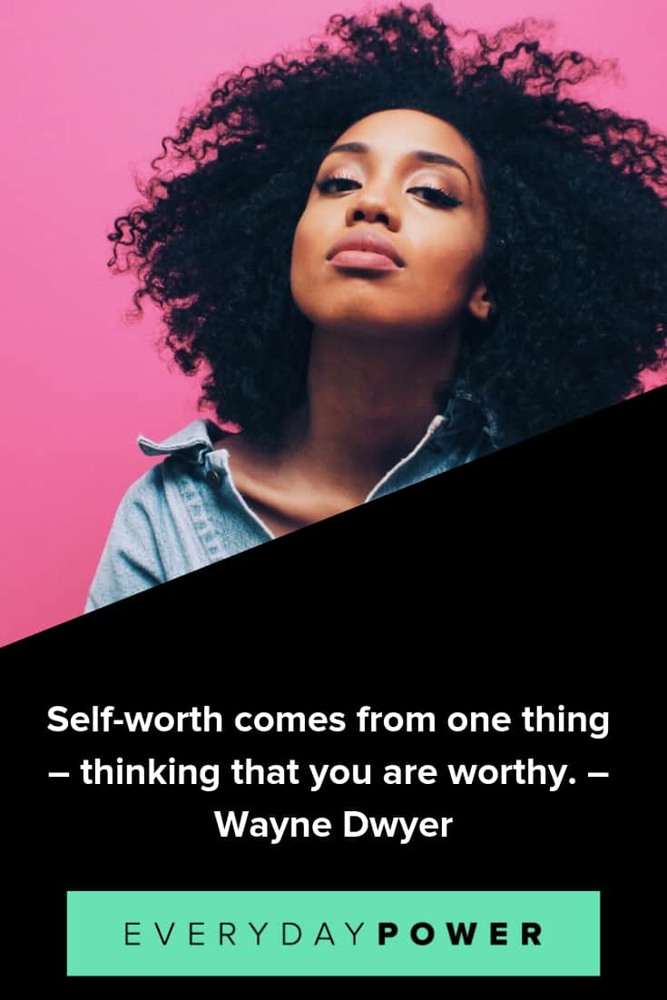 Know your worth quotes to boost your self-estee