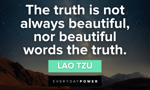 Lao Tzu quotes about the truth