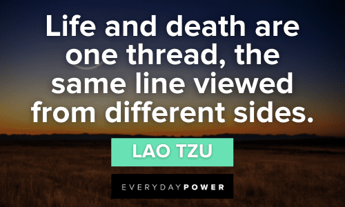 Lao Tzu quotes about life and death