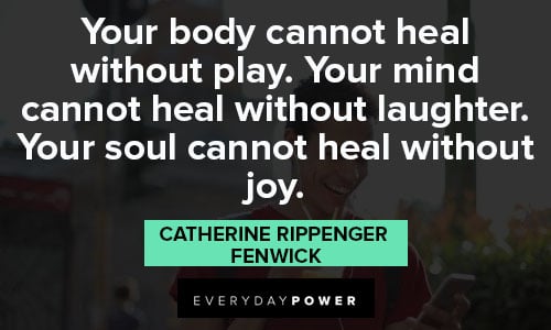 Laughter quotes about healing