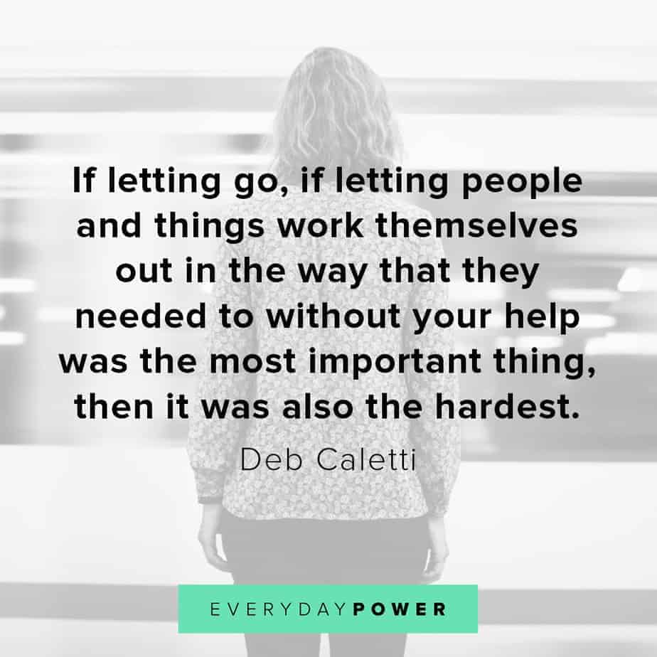 Letting go quotes about getting help