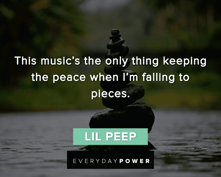 Lil Peep Quotes About Peace
