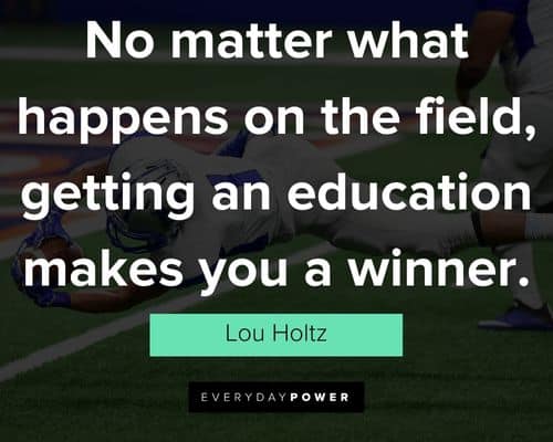 Short Lou Holtz quotes