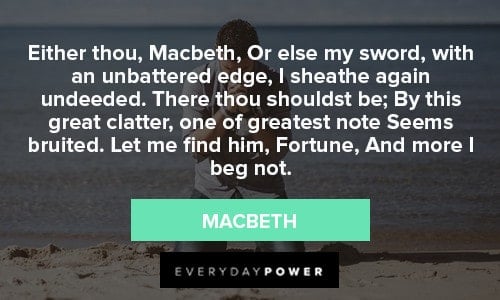 Macbeth Quotes About Battle