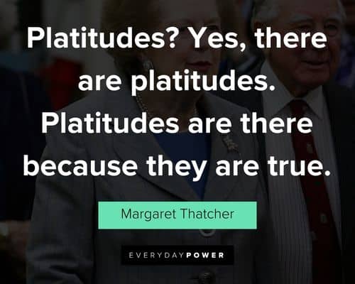 Positive Margaret Thatcher quotes