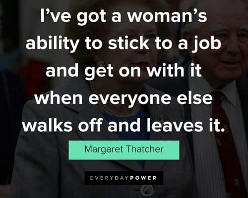 Epic Margaret Thatcher quotes