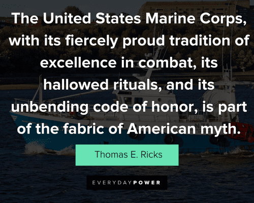 marine quotes about the United States Marine Corps