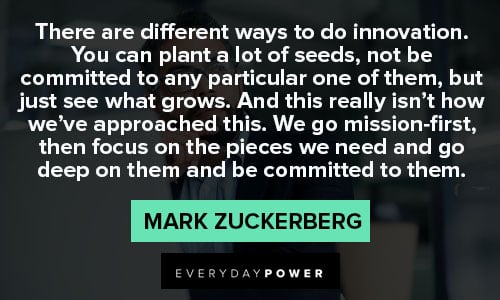 mark zuckerberg quotes on Innovation