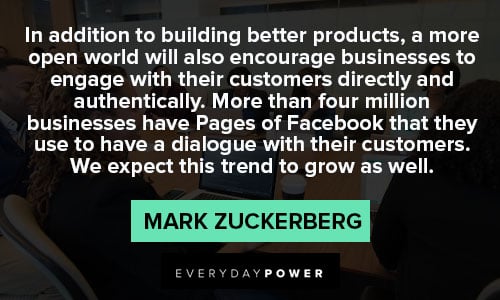 mark zuckerberg quotes about building better products