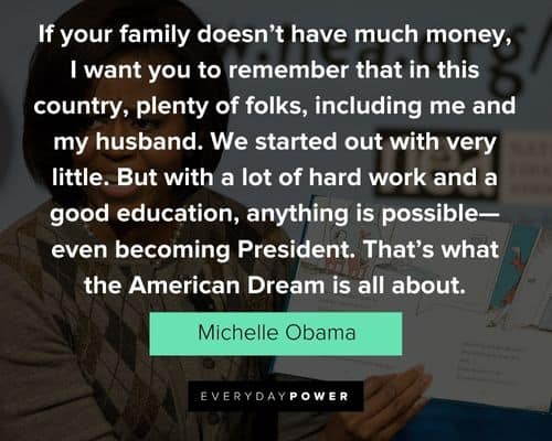 Michelle Obama quotes about education