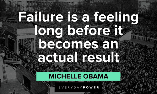 Michelle Obama Quotes about failure