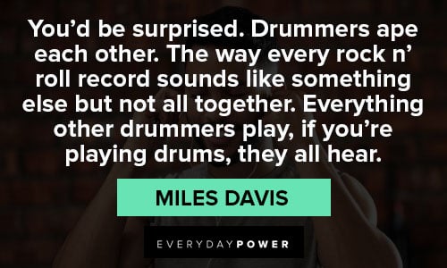 Miles Davis quotes about surprised