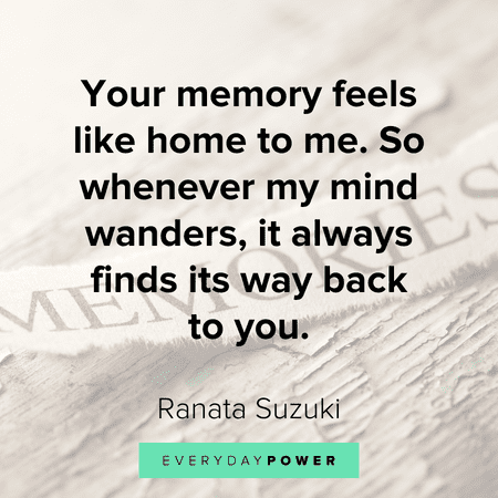 I Miss You Quotes about memories