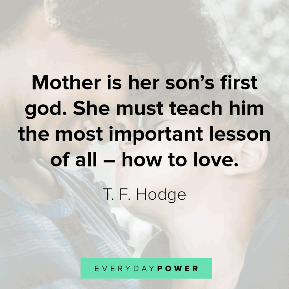 mother and son quotes to inspire and teach