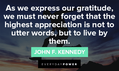 Hero quotes about gratitude