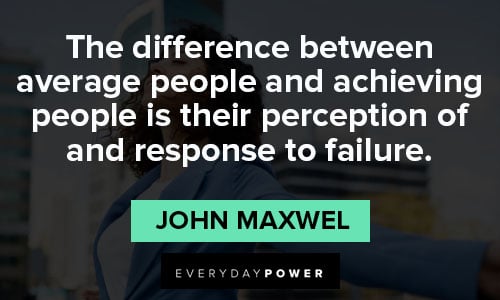 motivational quotes on average people and achieving people