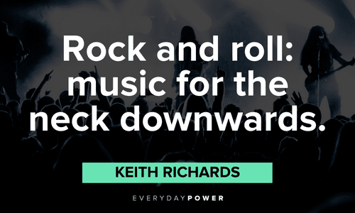 insightful Rock & Roll quotes