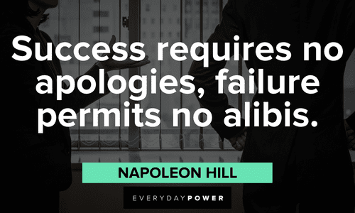 Napoleon Hill Quotes on success