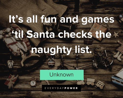 Naughty Quotes About Santa