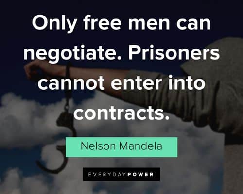 Nelson Mandela Quotes about freedom