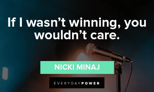 Nicki Minaj Quotes About Success