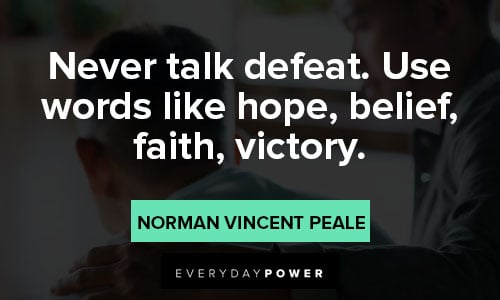 norman vincent peale quotes about victory