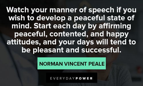 Wise and Inspirational norman vincent peale quotes